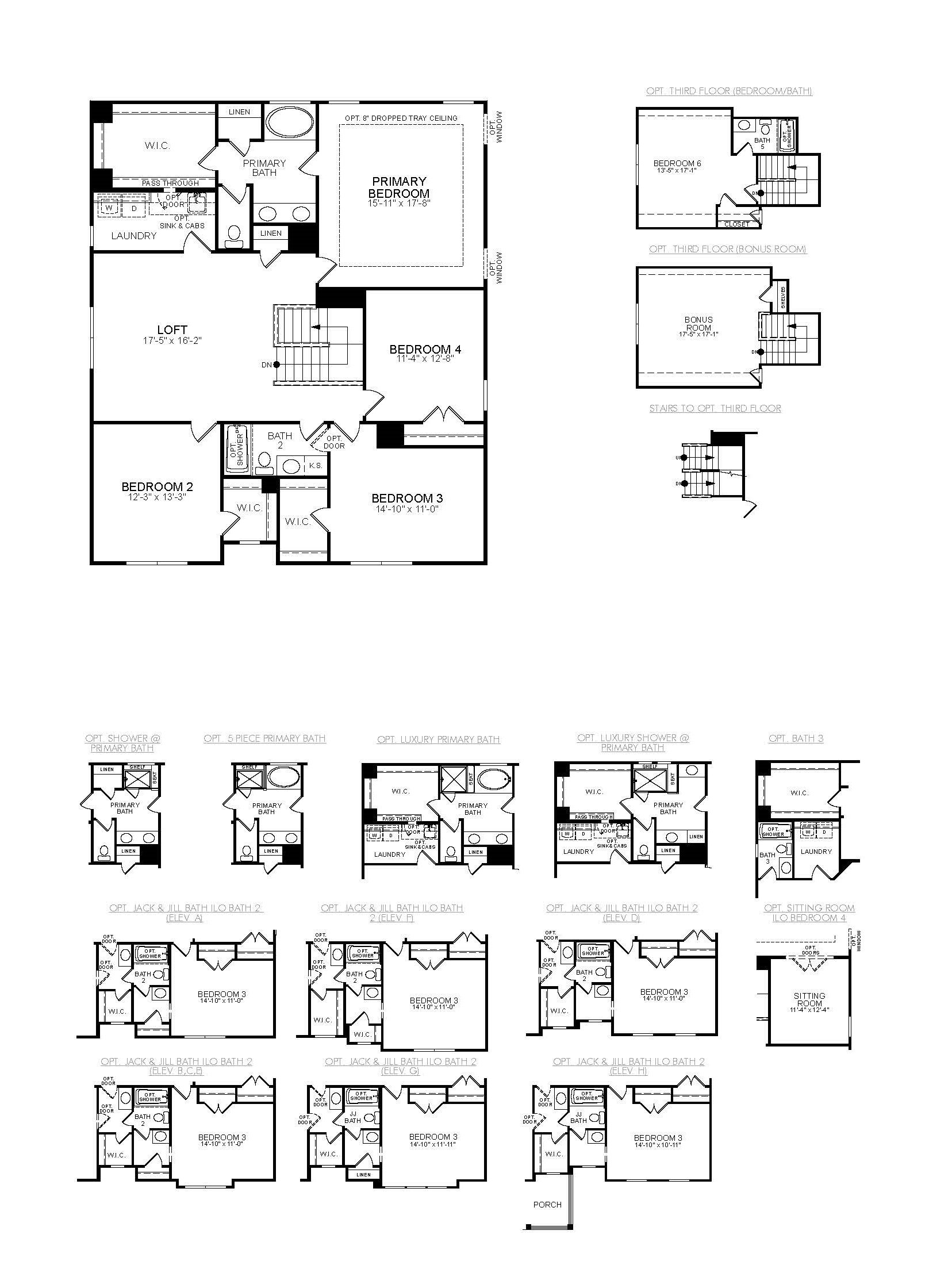 Davidson 023 New Construction Home in Monroe, NC Eastwood Homes